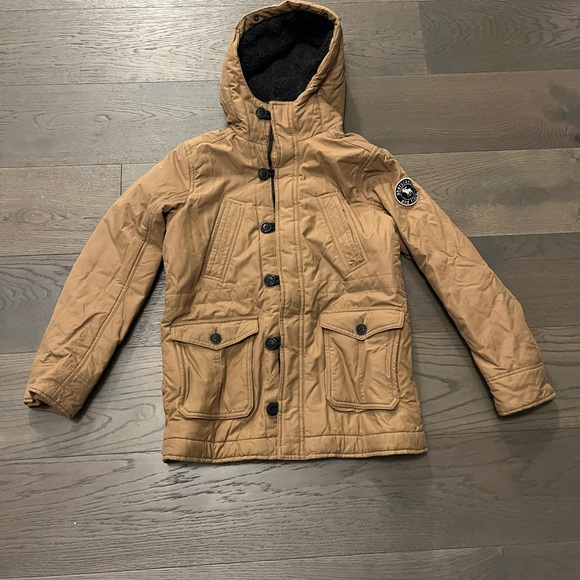 Abercrombie kids winter jacket sz 13/14 VGUC - Picture 1 of 5
